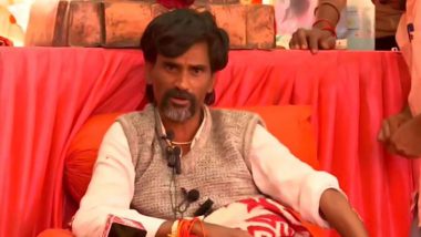 Manoj Jarange-Patil Booked: Case Filed Against Maratha Reservation Activist for Road Blockade in Maharashtra's Beed